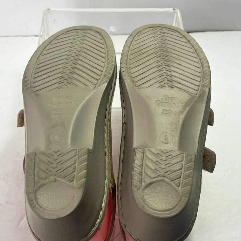 Finn Comfort Sandals Women's Size 36D 6 Jamaica Triple Strap Leather Snake Print - Picture 7 of 12